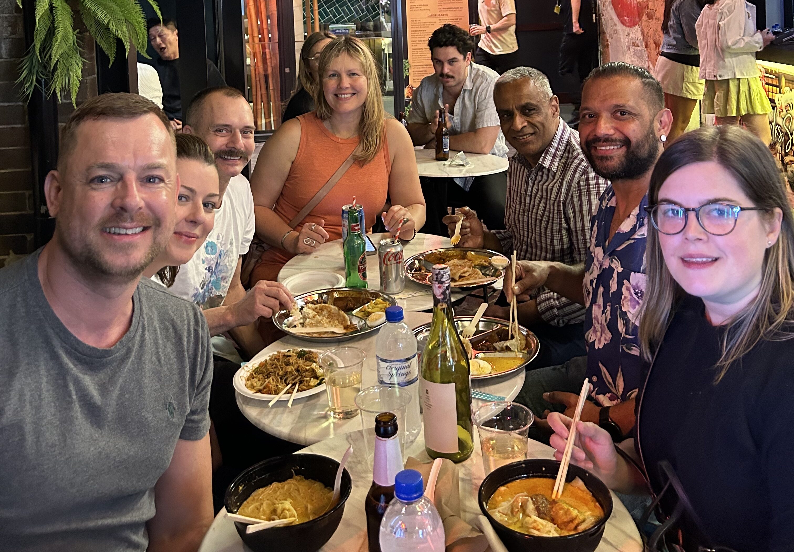 Spice Alley social - group photo Member social, September 2023