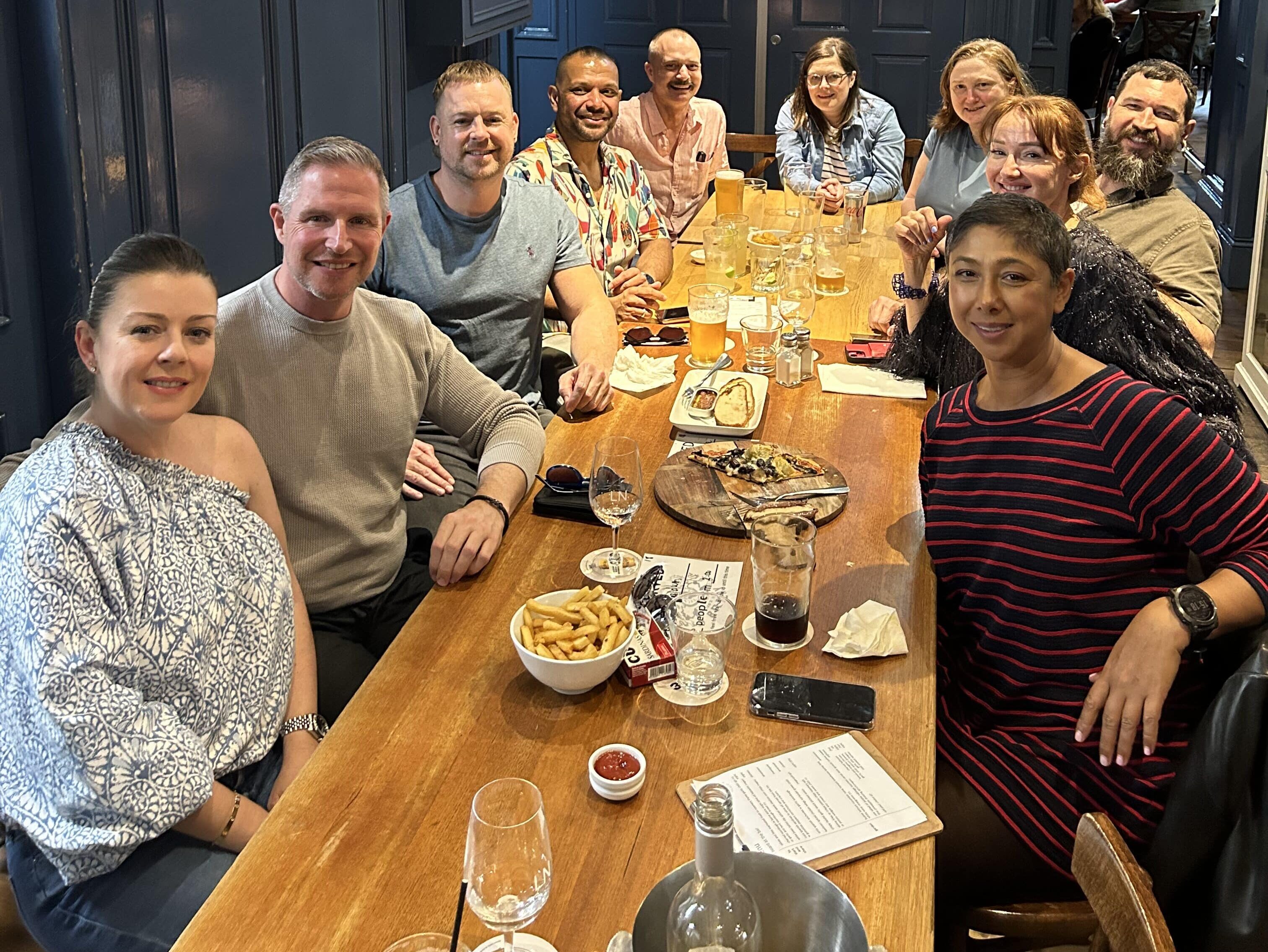 Lunch at The Lord Nelson Member social, September 2024