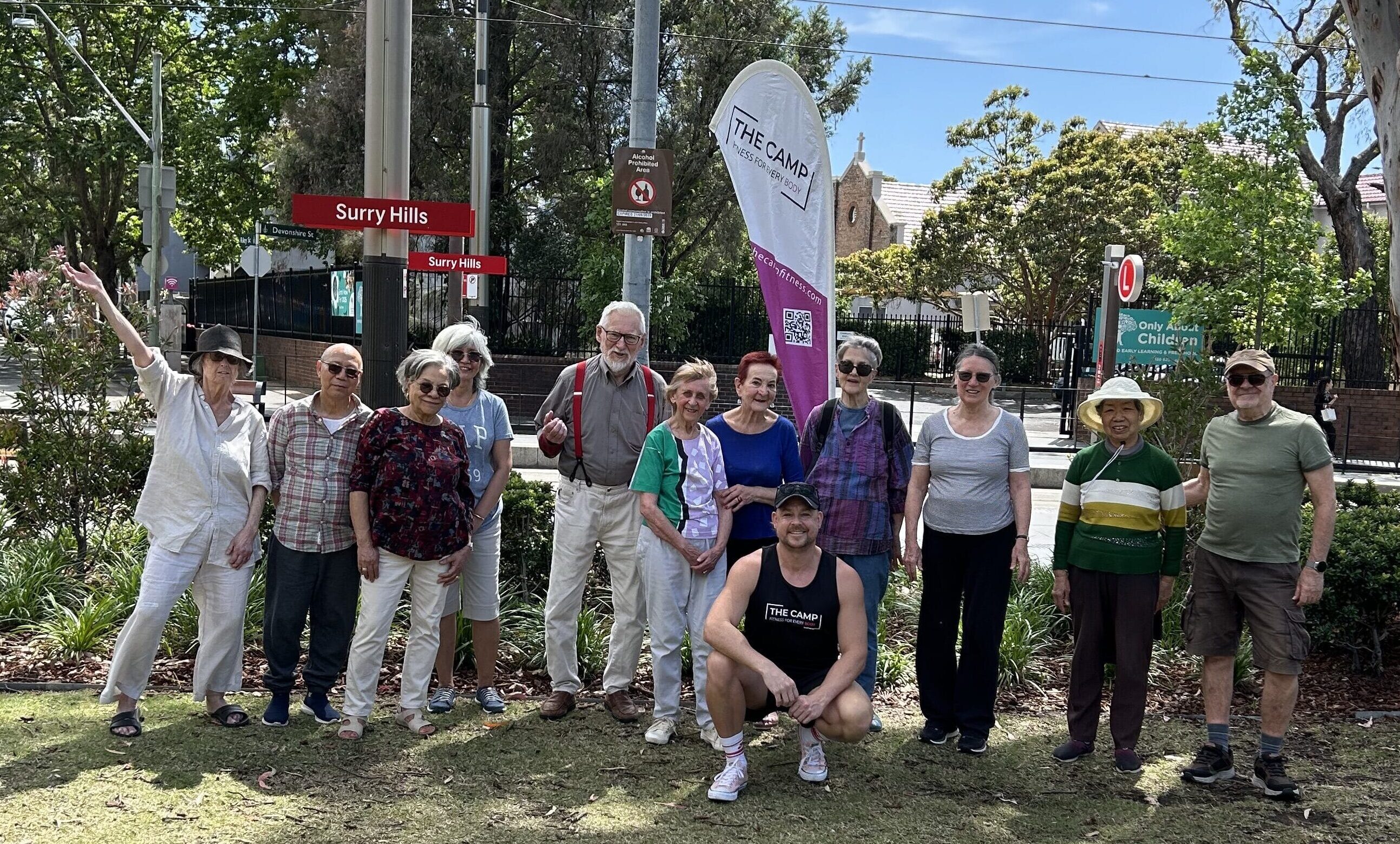 Community fitness class