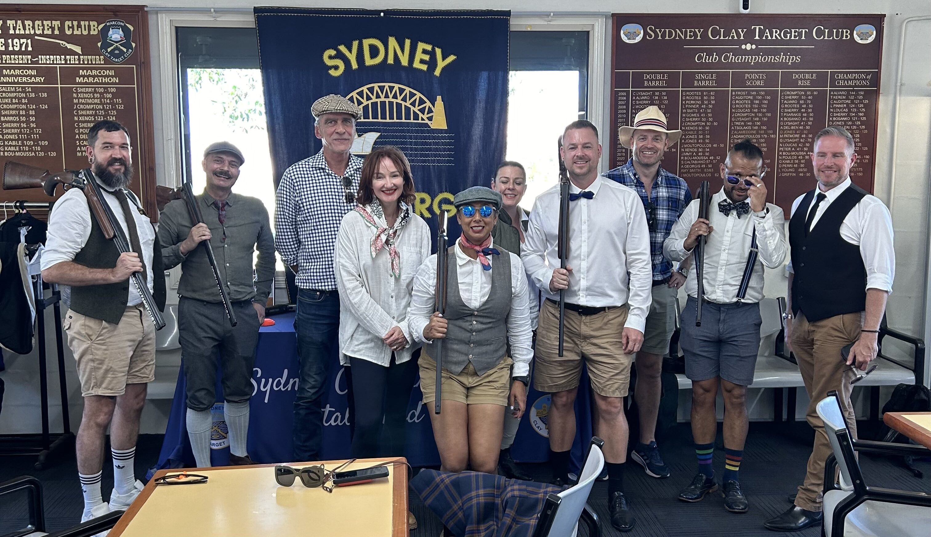 Clay pigeon shooting Member social, November 2024