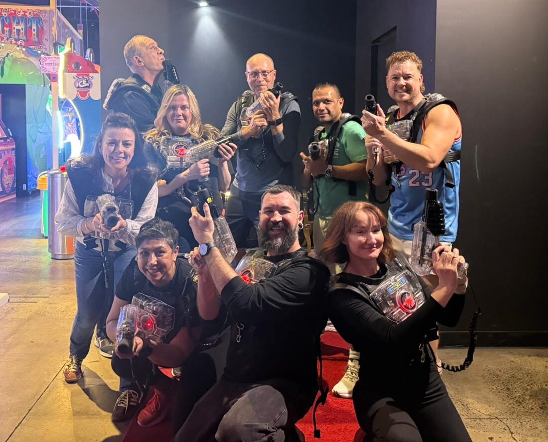 Lazer tag Member social, August 2025