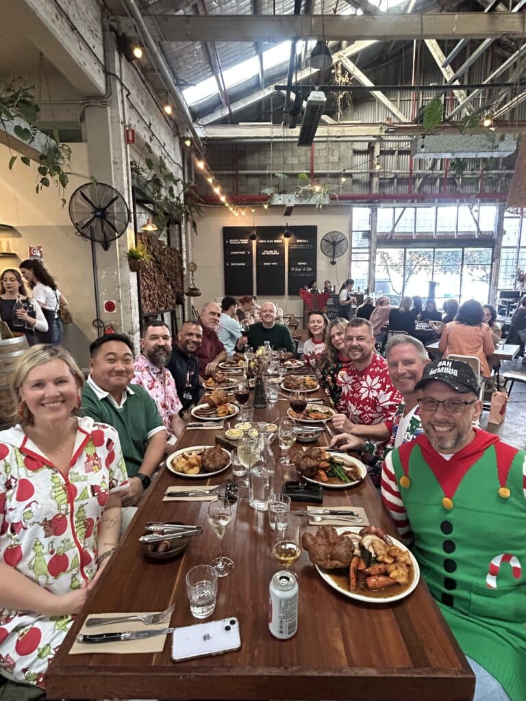 Christmas in July at Three Blue Ducks