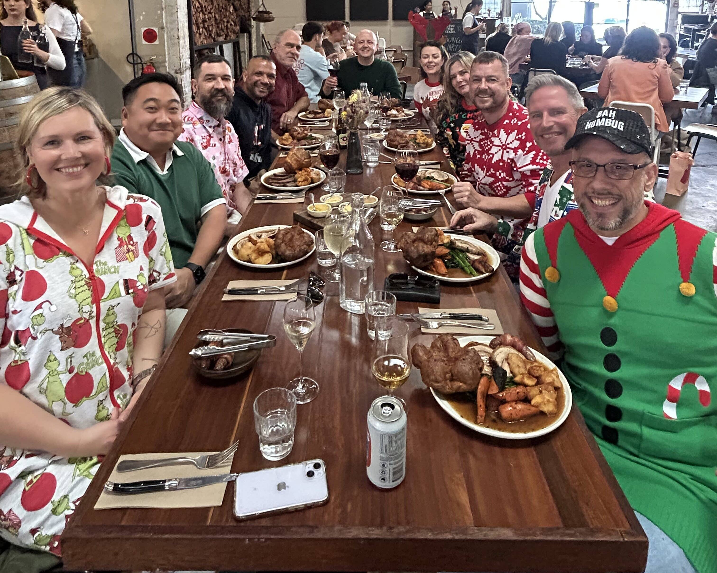 Christmas in July at Three Blue Ducks